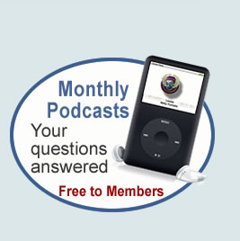 Free Monthly Podcasts for Members