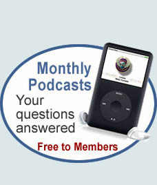 Free Monthly Podcasts for Members