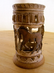 Horse Pot #1 - SOLD